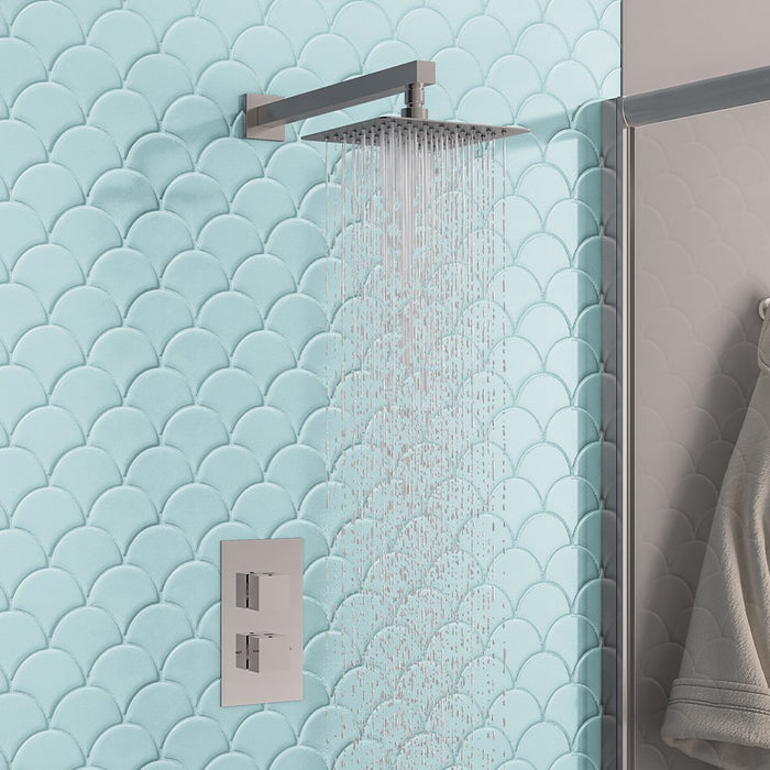 Eastbrook Concealed Shower Valve With Square Shower Head
