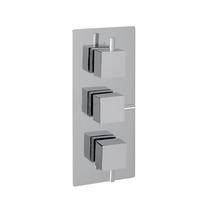Eastbrook Concealed Square Triple Control Shower Valve