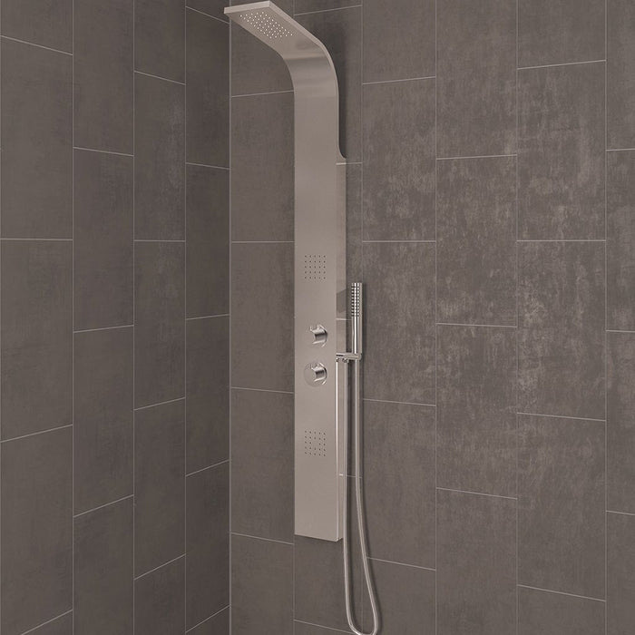 Eastbrook Conway Shower Panel With Thermostatic Valve Body