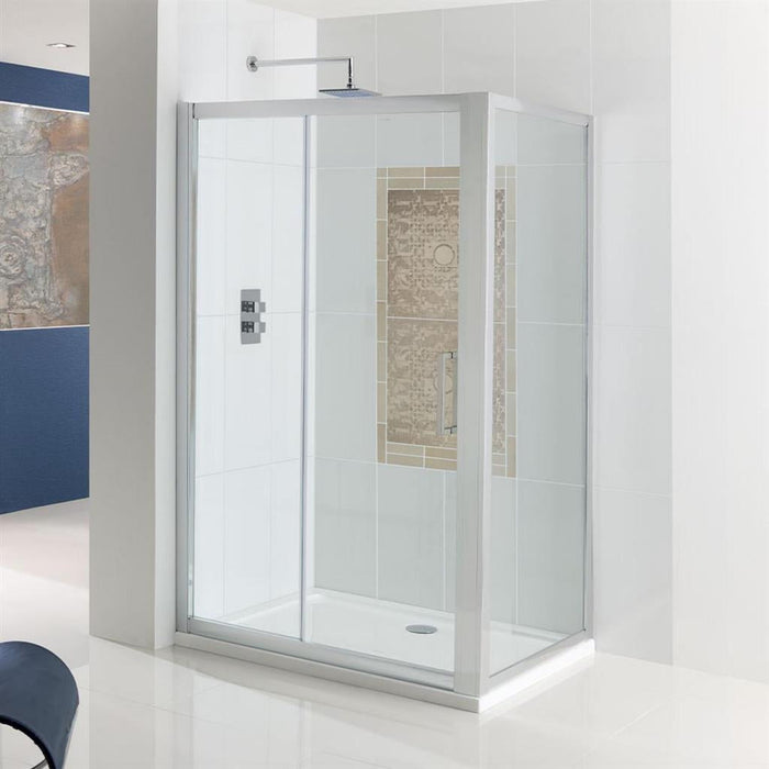 Eastbrook Corniche Recessed Sliding Shower Door - 1200mm