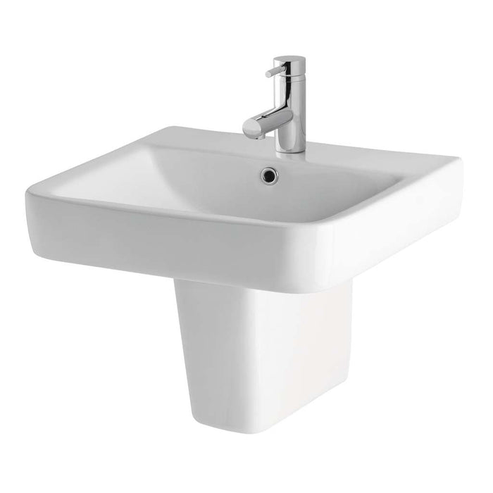Eastbrook Crowthorne Basin With Semi Pedestal - 500mm Wide
