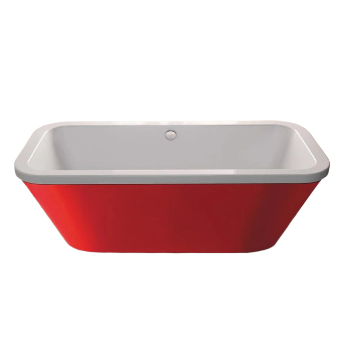 Eastbrook Halcyon Carronite Freestanding Bath - 1750mm X