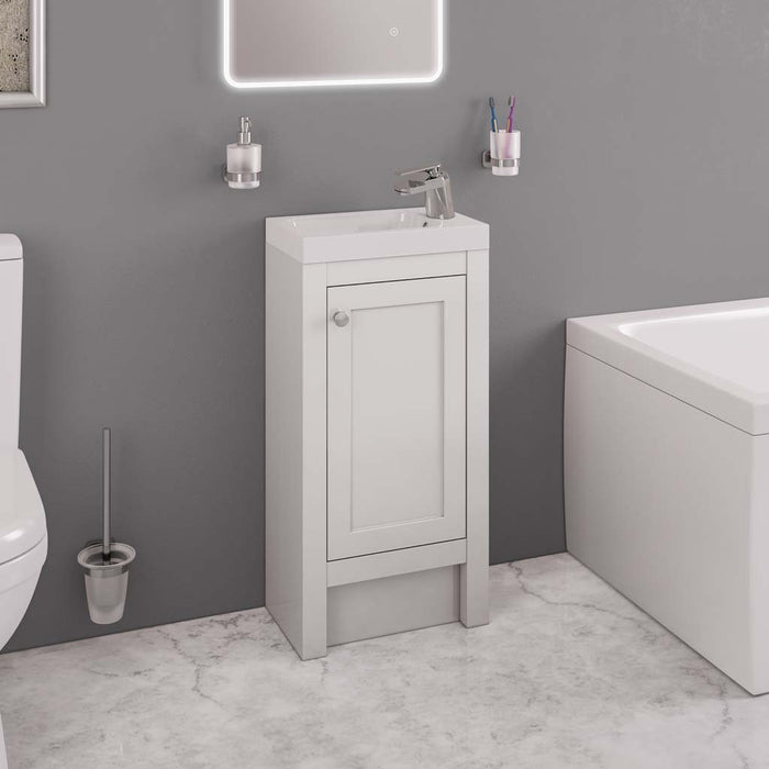 Eastbrook Hardwick 1 Door Cloakroom Floorstanding Vanity