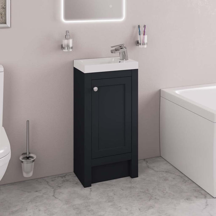 Eastbrook Hardwick 1 Door Cloakroom Floorstanding Vanity
