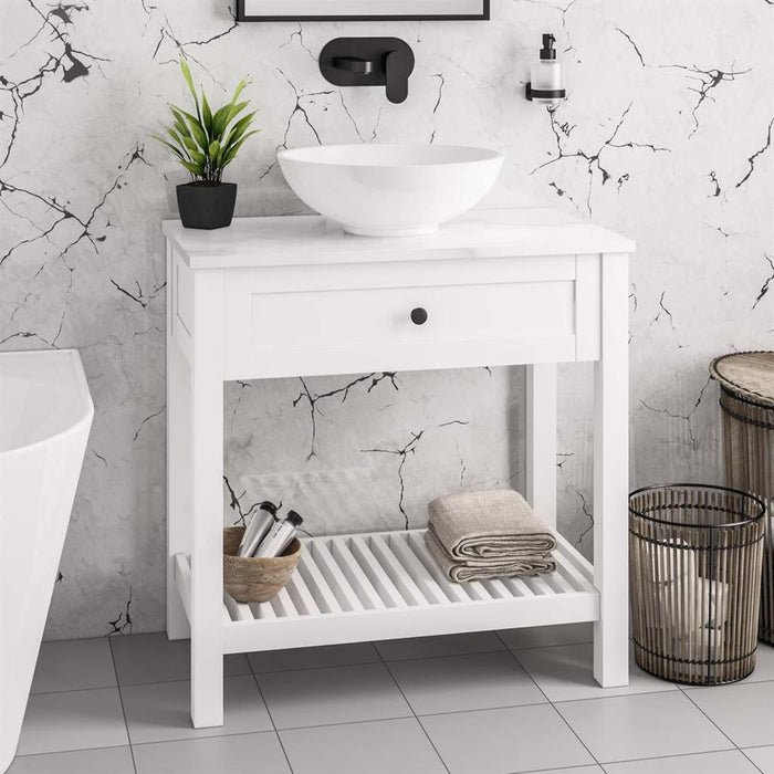 Eastbrook Hardwick 1 Drawer Floor Standing Washstand