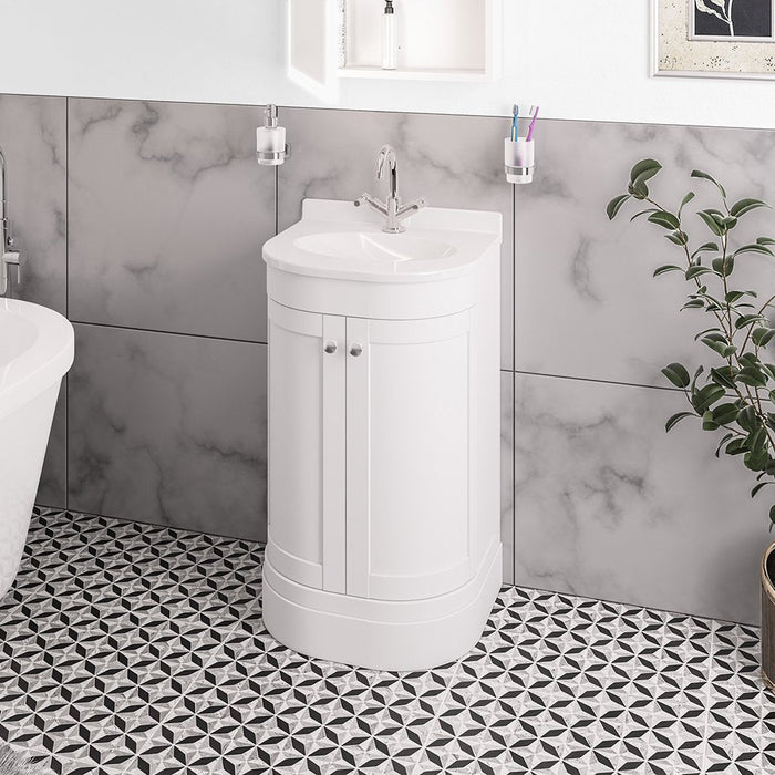 Eastbrook Hardwick 2 Door Floorstanding Vanity Unit