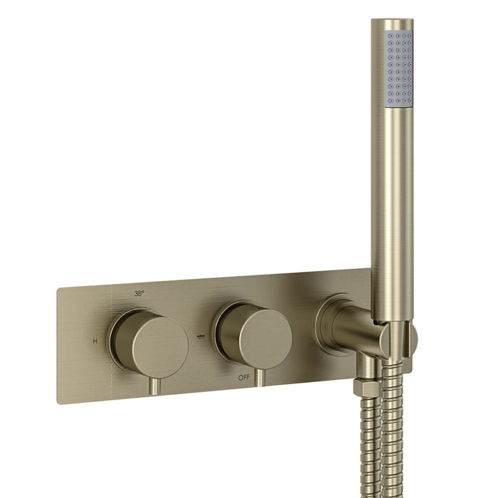 Eastbrook Meriden 2 Outlet Landscape Thermostatic Concealed