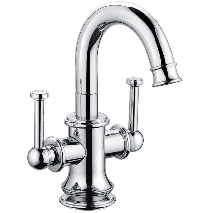 Eastbrook Newlyn Mono Basin Mixer Tap With Waste - Chrome