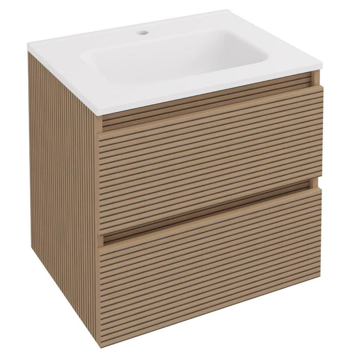 Eastbrook Olympia 2 Drawer Wall Hung Vanity Unit With Basin