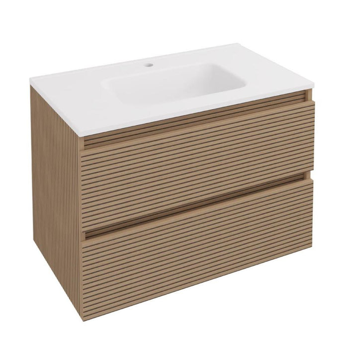 Eastbrook Olympia 2 Drawer Wall Hung Vanity Unit With Basin