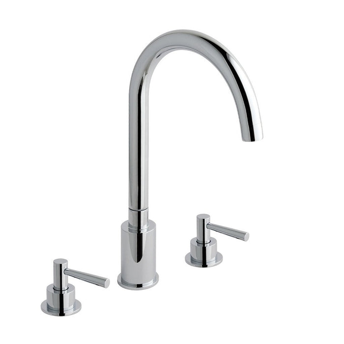 Eastbrook Prado 3 Hole Deck Mounted Basin Mixer Tap