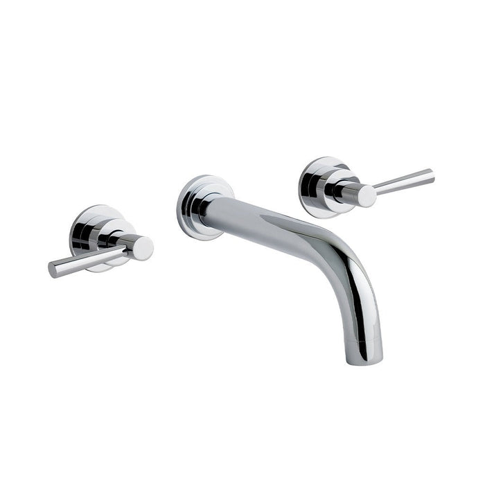 Eastbrook Prado 3 Hole Wall Mounted Basin Mixer Tap