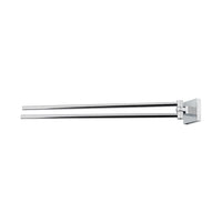Eastbrook Rimini Double Split Towel Rail - Chrome - Towel