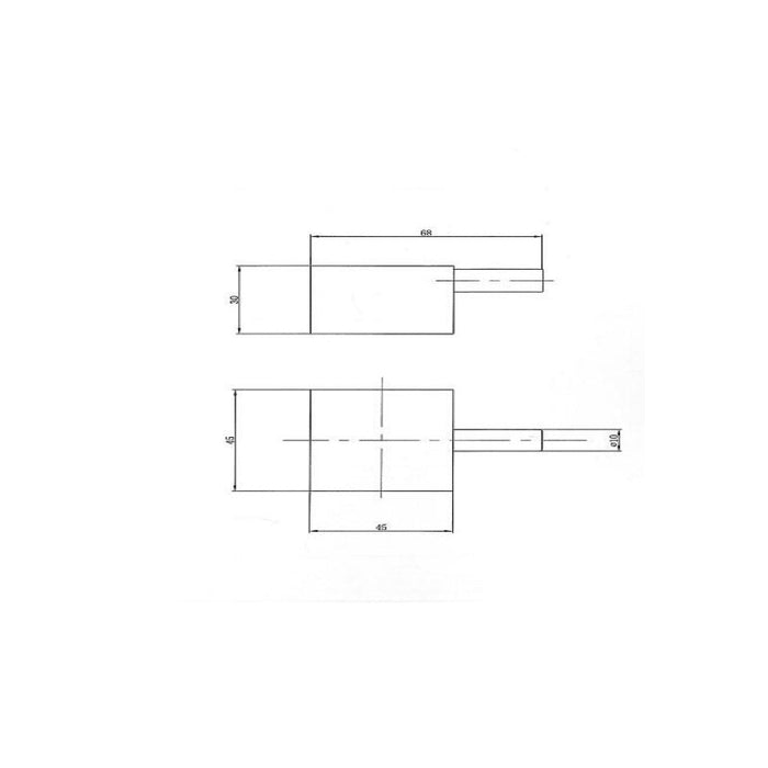Eastbrook Square Control Handle For Concealed Shower Valve