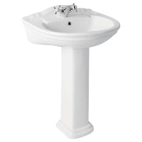 Eastbrook Tamarind Basin With Full Pedestal - 560mm Wide