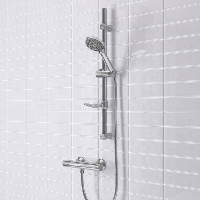 Eastbrook Thermostatic Bar Shower Mixer With Slide Rail Kit