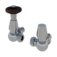 Eastbrook Traditional Thermostatic Lockshield Corner