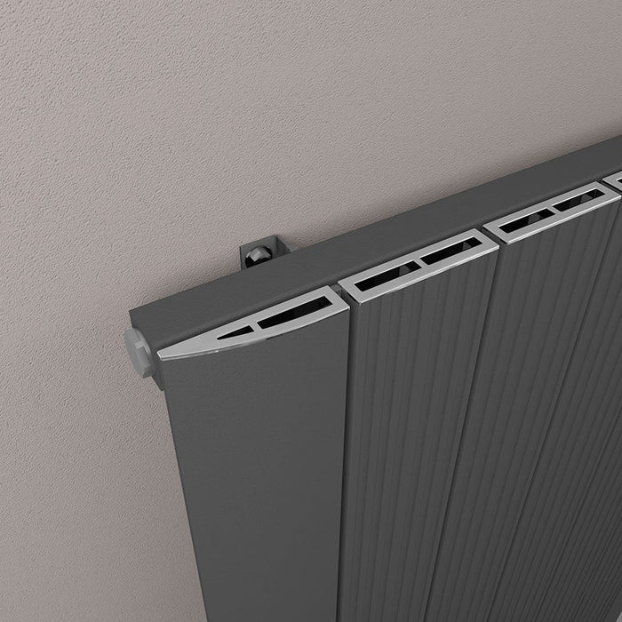 Eastbrook Trent Aluminium Designer Radiator Matt Anthracite