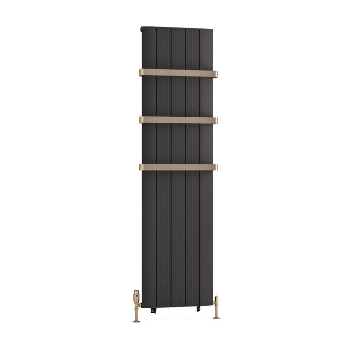 Eastbrook Trent Aluminium Designer Radiator Matt Anthracite