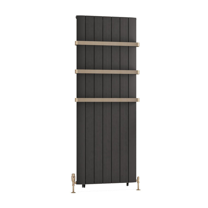 Eastbrook Trent Aluminium Designer Radiator Matt Anthracite