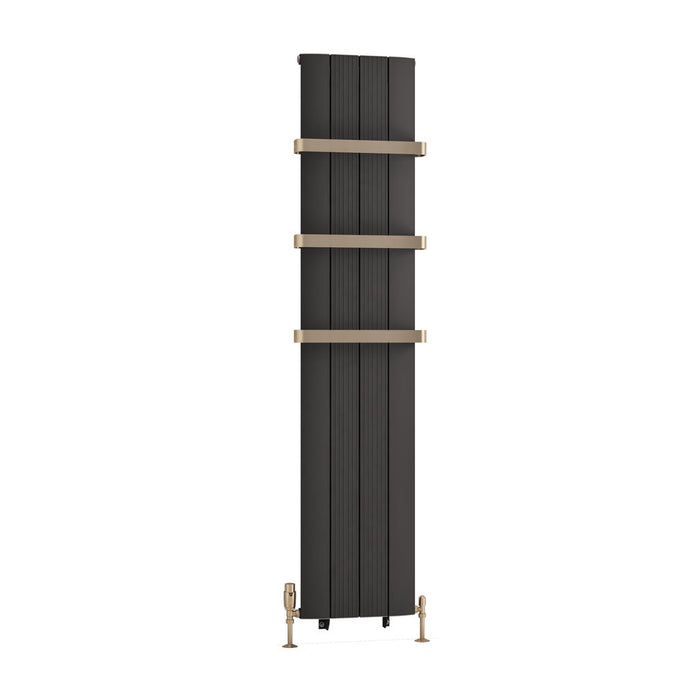 Eastbrook Trent Aluminium Designer Radiator Matt Anthracite