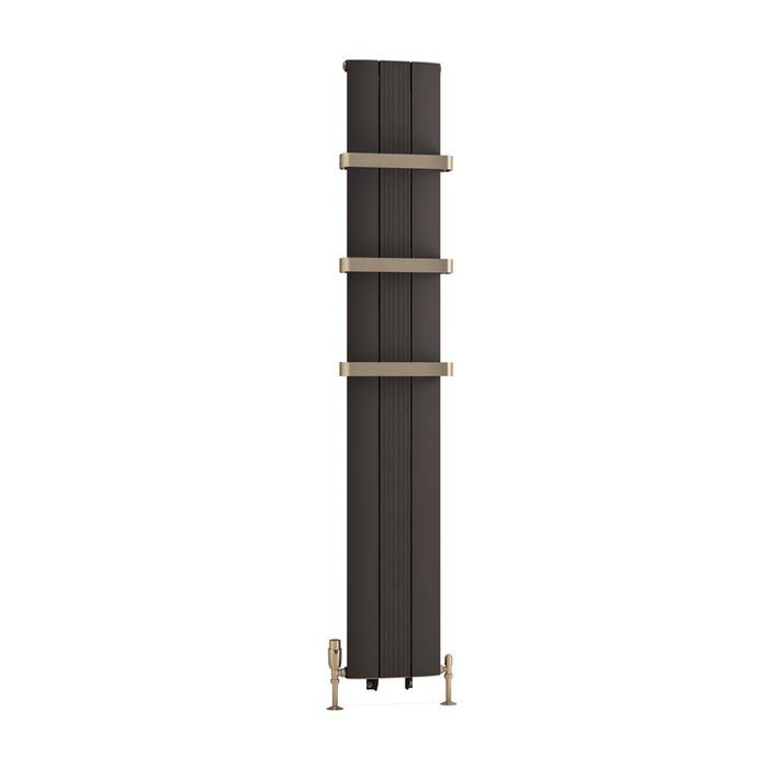 Eastbrook Trent Aluminium Designer Radiator Matt Anthracite