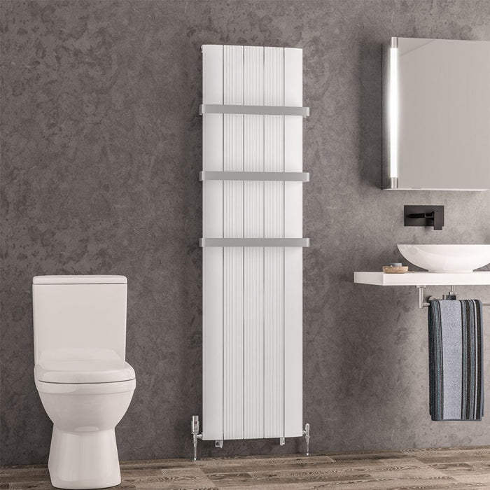 Eastbrook Trent Aluminium Designer Radiator Matt White