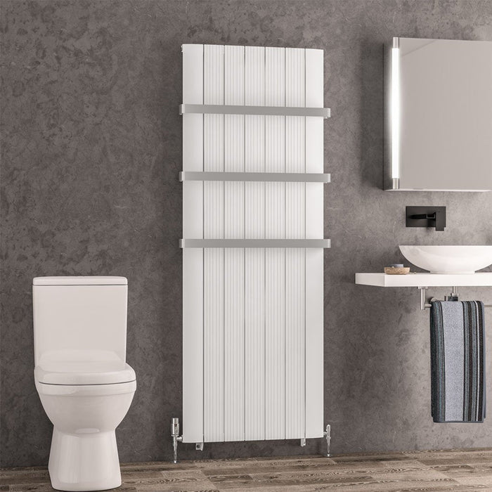 Eastbrook Trent Aluminium Designer Radiator Matt White