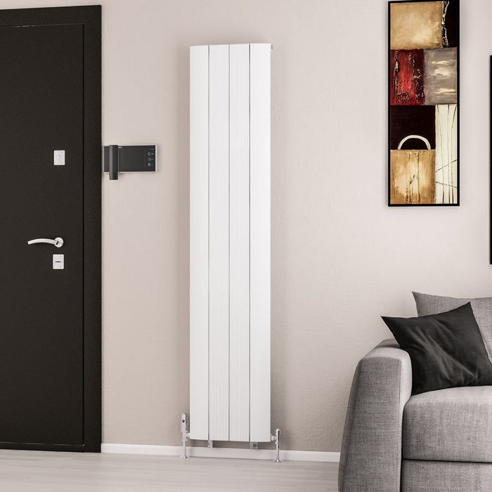 Eastbrook Trent Aluminium Designer Radiator Matt White
