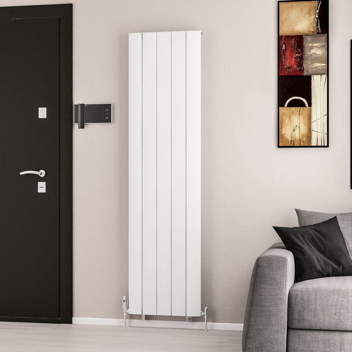 Eastbrook Trent Aluminium Designer Radiator Matt White