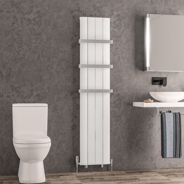Eastbrook Trent Aluminium Designer Radiator Matt White