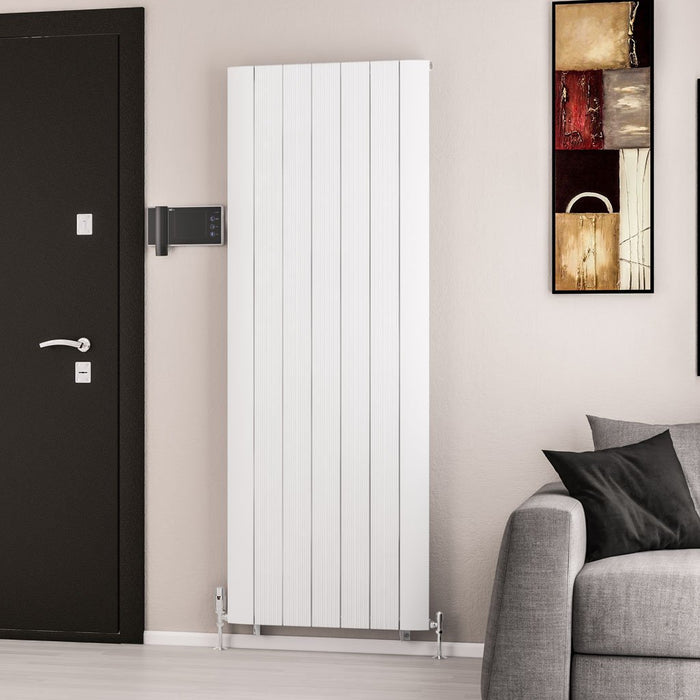 Eastbrook Trent Aluminium Designer Radiator Matt White