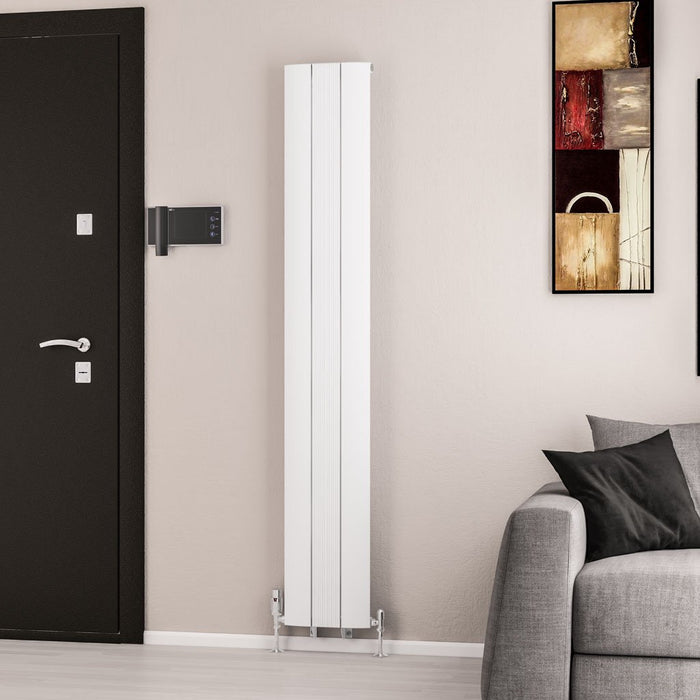 Eastbrook Trent Aluminium Designer Radiator Matt White