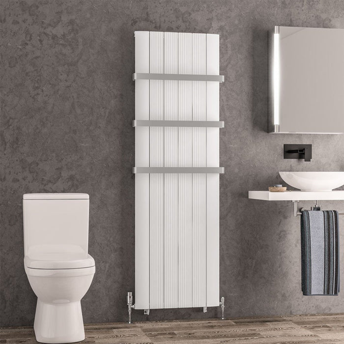 Eastbrook Trent Aluminium Designer Radiator Matt White