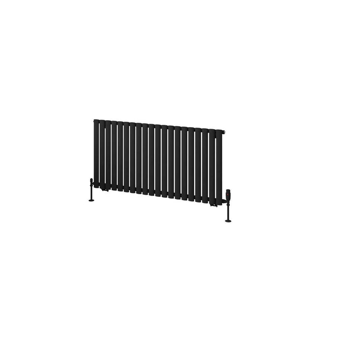 Eastbrook Tunstall Designer Radiator Matt Black - Radiators