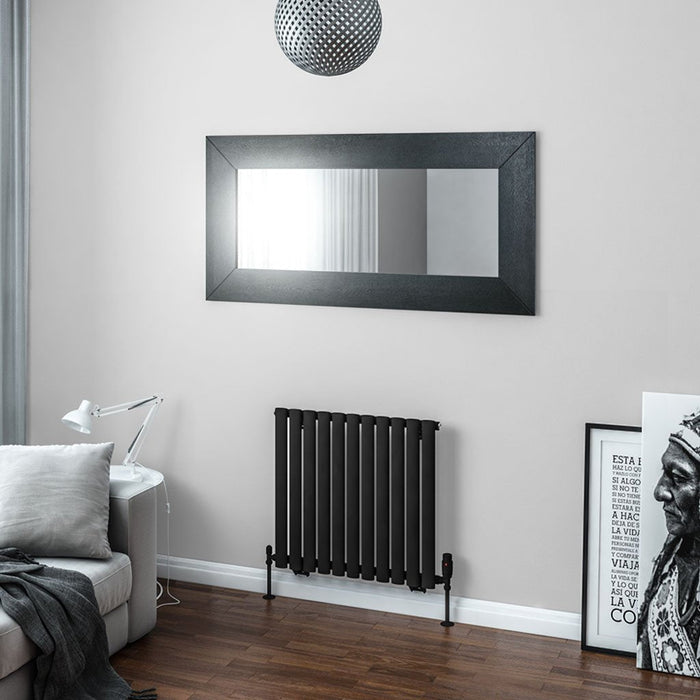 Eastbrook Tunstall Designer Radiator Matt Black - Radiators