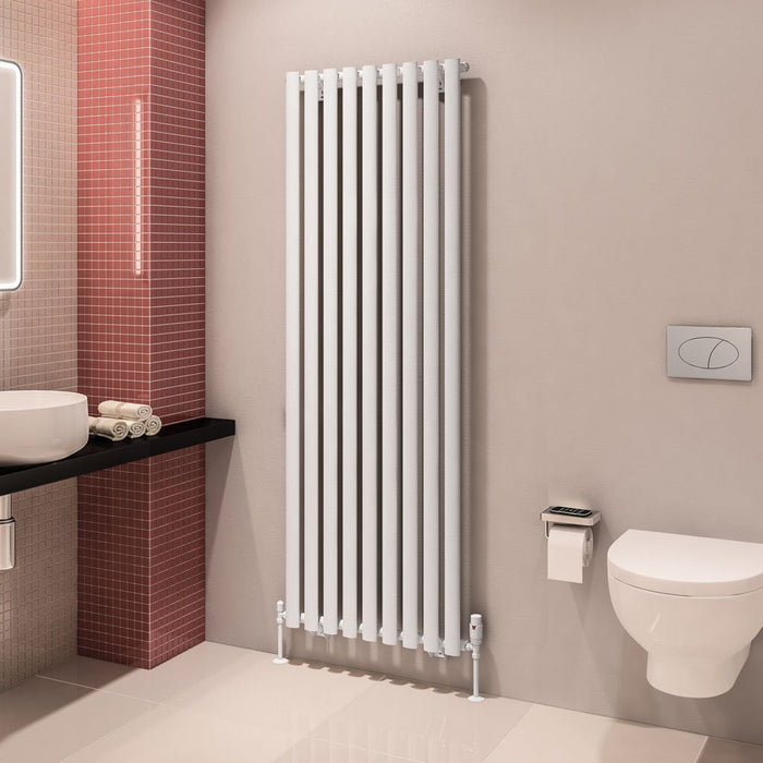 Eastbrook Tunstall Vertical Designer Radiator Matt White