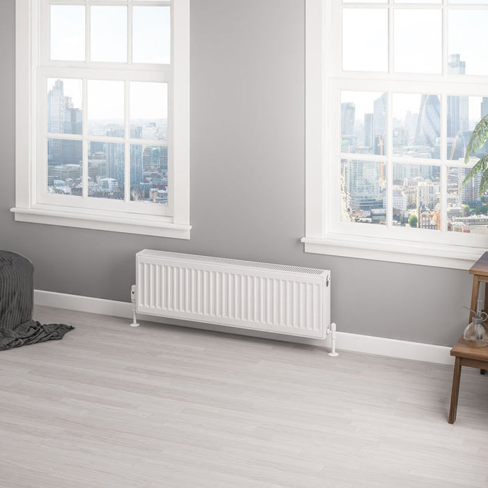 Eastbrook Type 22 Compact Single Panel Radiator Gloss White