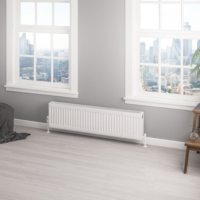 Eastbrook Type 22 Compact Single Panel Radiator Gloss White