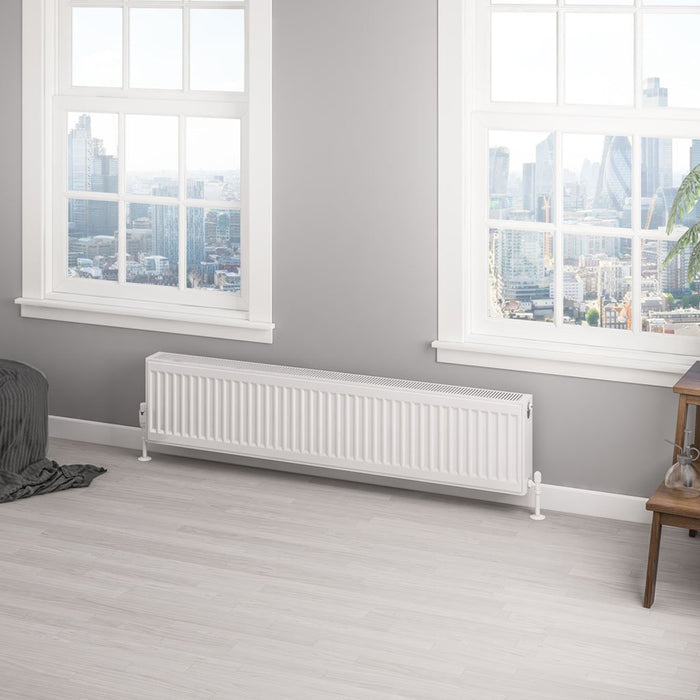 Eastbrook Type 22 Compact Single Panel Radiator Gloss White