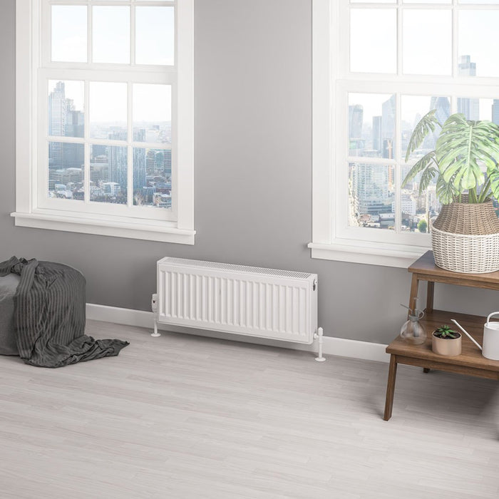 Eastbrook Type 22 Compact Single Panel Radiator Gloss White