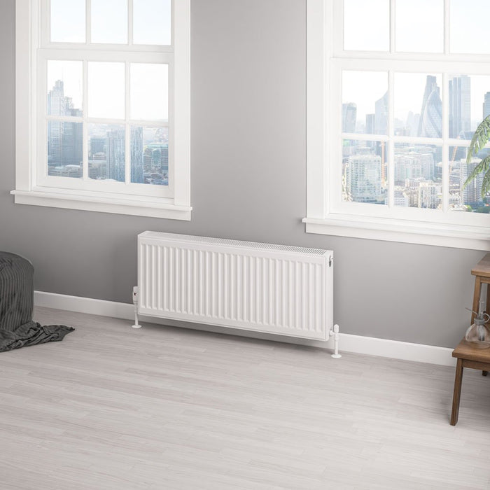 Eastbrook Type 22 Compact Single Panel Radiator Gloss White