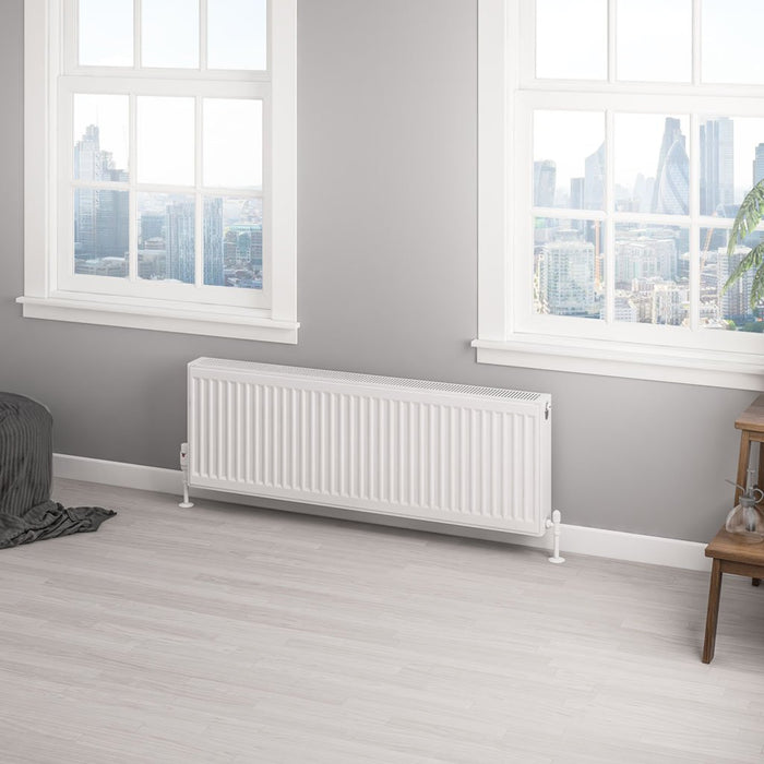 Eastbrook Type 22 Compact Single Panel Radiator Gloss White