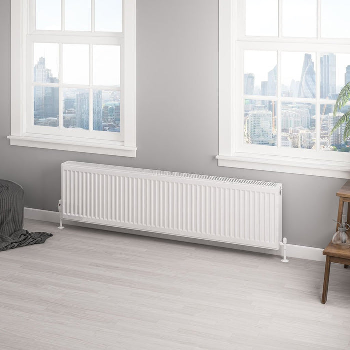 Eastbrook Type 22 Compact Single Panel Radiator Gloss White