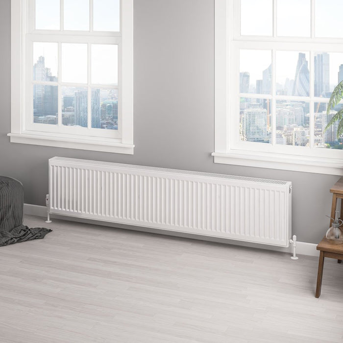 Eastbrook Type 22 Compact Single Panel Radiator Gloss White