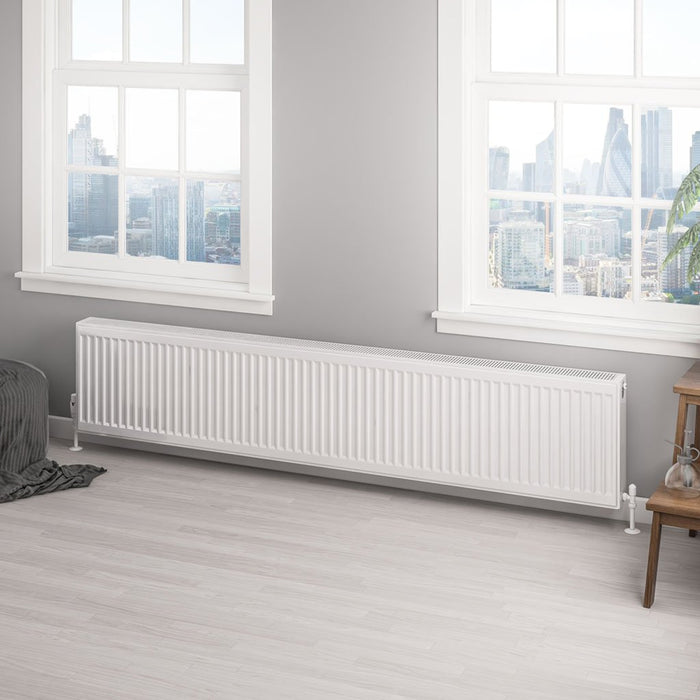 Eastbrook Type 22 Compact Single Panel Radiator Gloss White