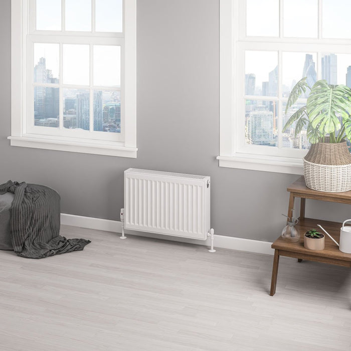 Eastbrook Type 22 Compact Single Panel Radiator Gloss White