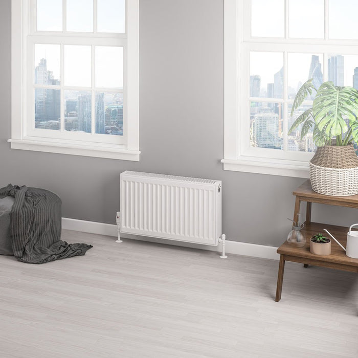 Eastbrook Type 22 Compact Single Panel Radiator Gloss White