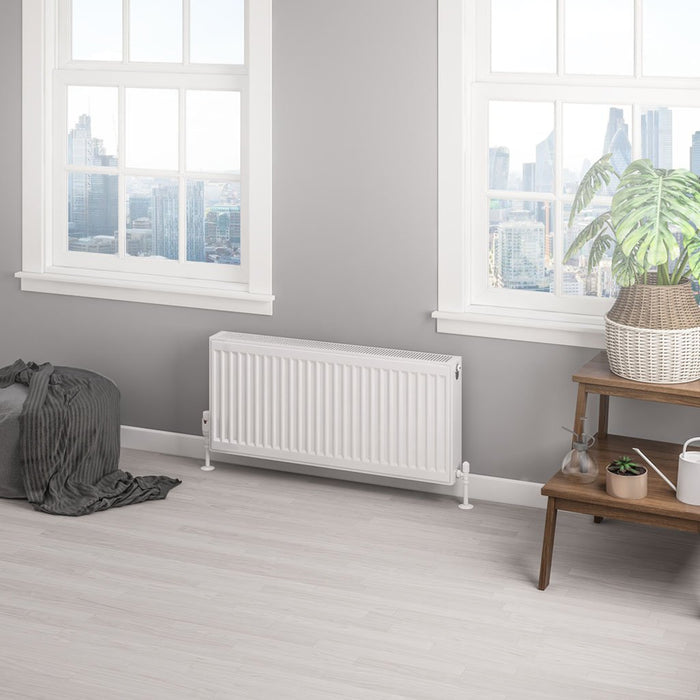 Eastbrook Type 22 Compact Single Panel Radiator Gloss White
