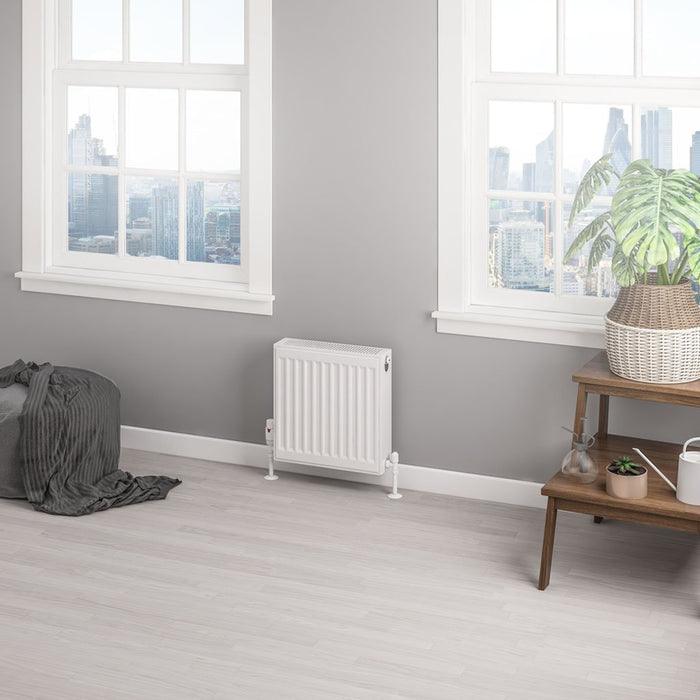 Eastbrook Type 22 Compact Single Panel Radiator Gloss White
